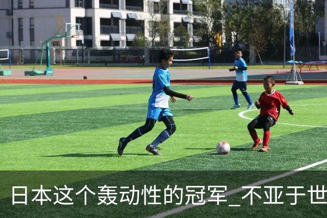 日本这个轰动性的冠军 不亚于世界杯男足奇迹